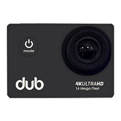 Câmera DUB Hero 7 PRO 4K / Micro SD / USB - Preto