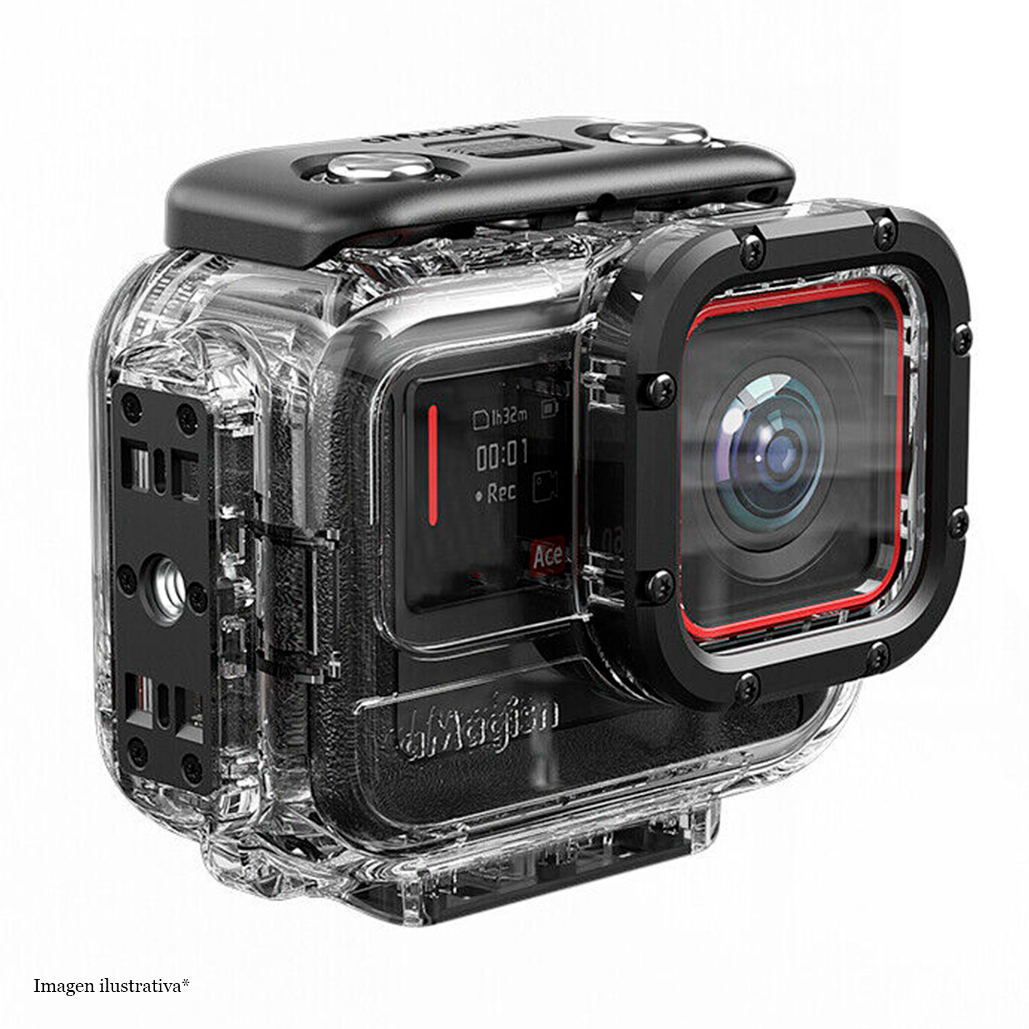 Case de Mergulho para Câmera Insta360 Ace pro 60 Metros