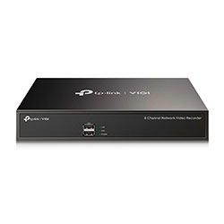 NVR TP-Link Vigi NVR1008H-8 Canais 1080P H.265+VGA / HDMI - Preto