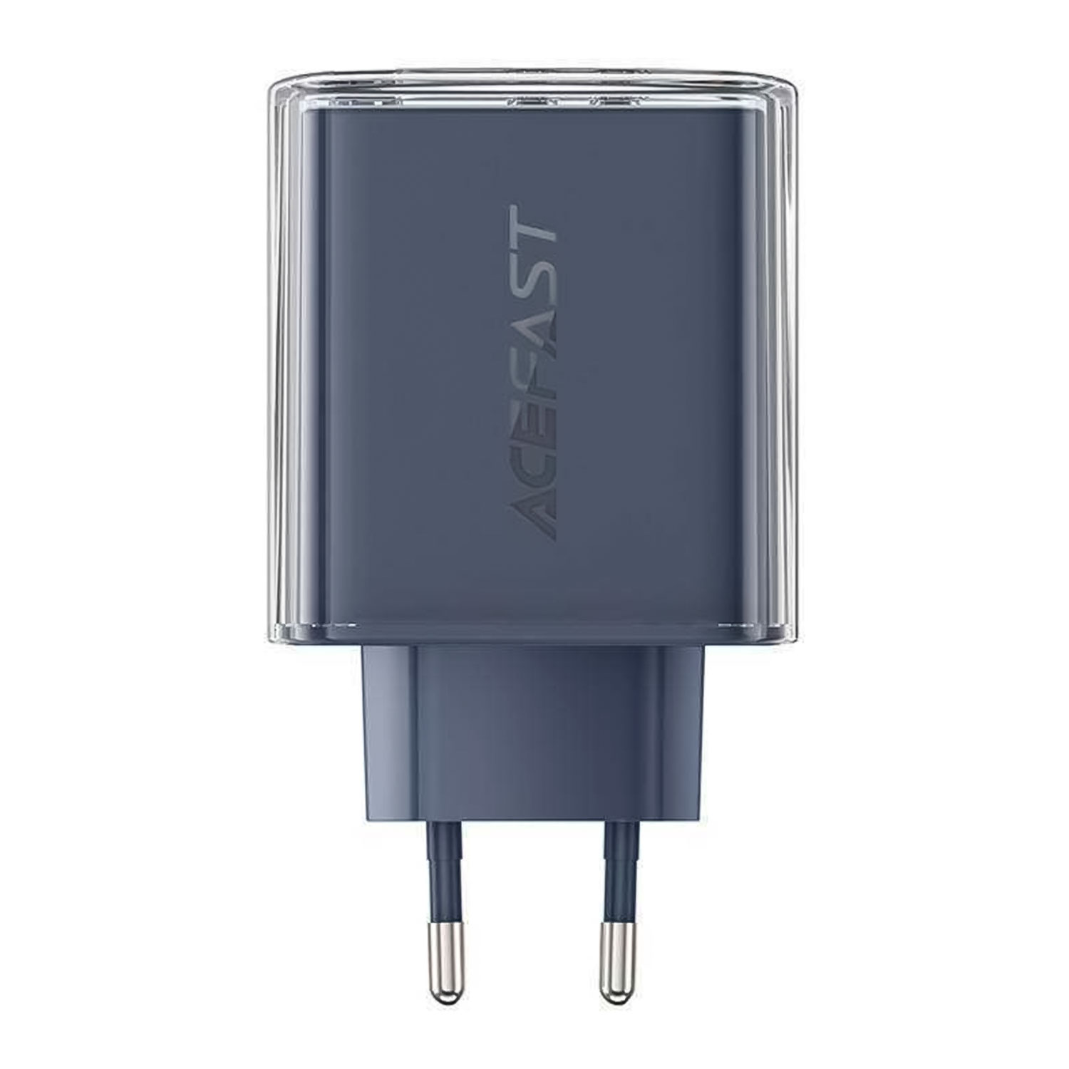 Carregador Acefast A45 65W USB-A USB-C - Cinza