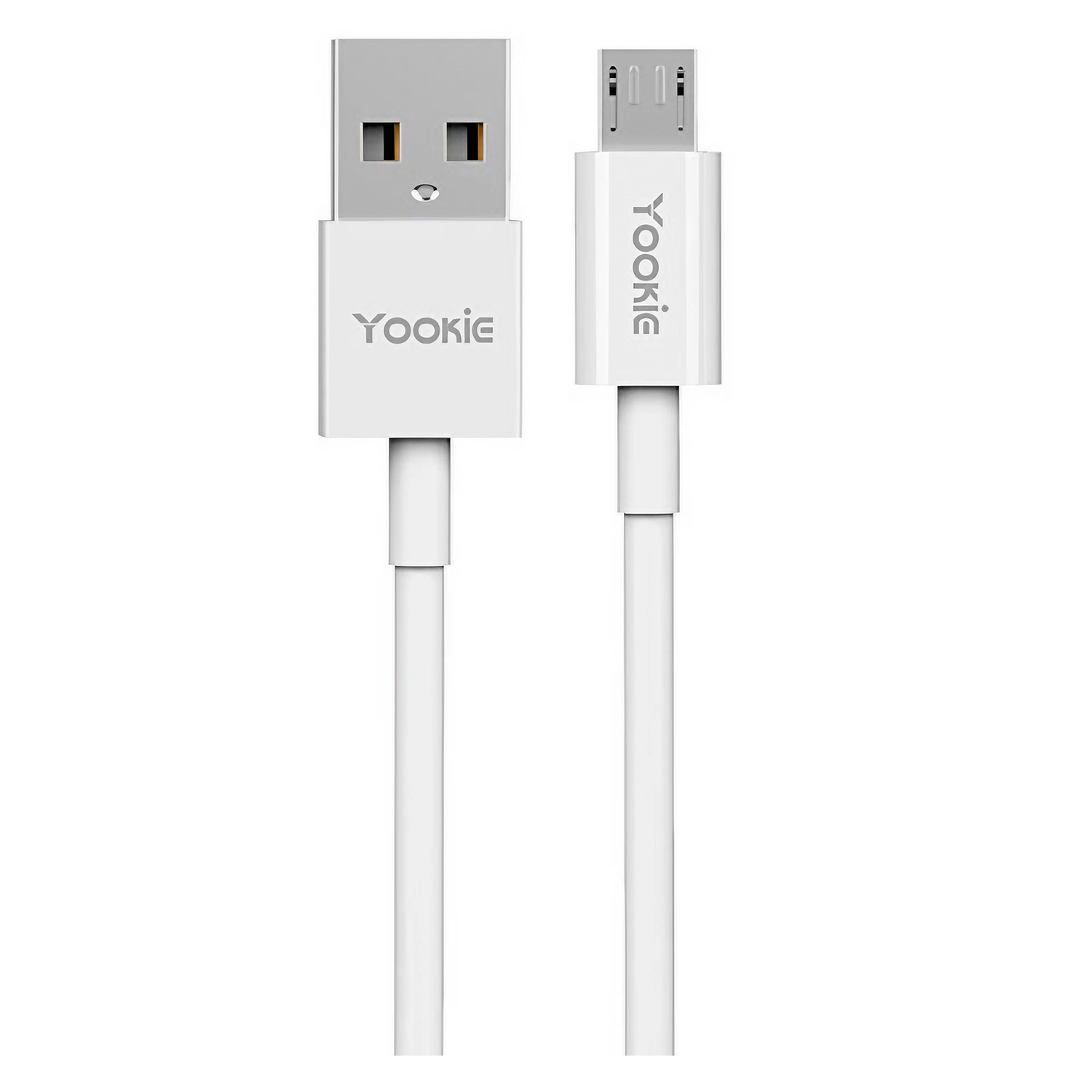 Carregador Veicular Yookie PC1 12W Dual Port USB + Micro USB - Cinza