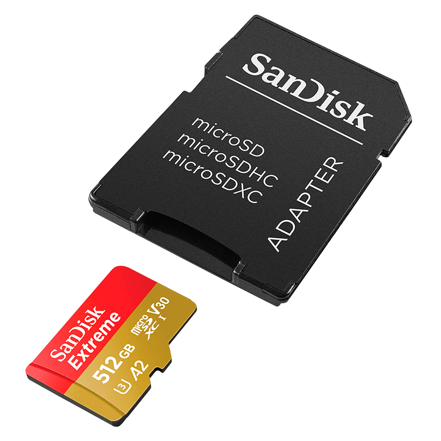 Cartão de Memória Micro SD Sandisk Extreme 512GB 190MBS - SDSQXAV-512G-GN6MA
