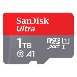 Cartão de Memória Micro SD SanDisk Ultra 1TB 150Mbs - SDSQUAC-1T00-GN6MN