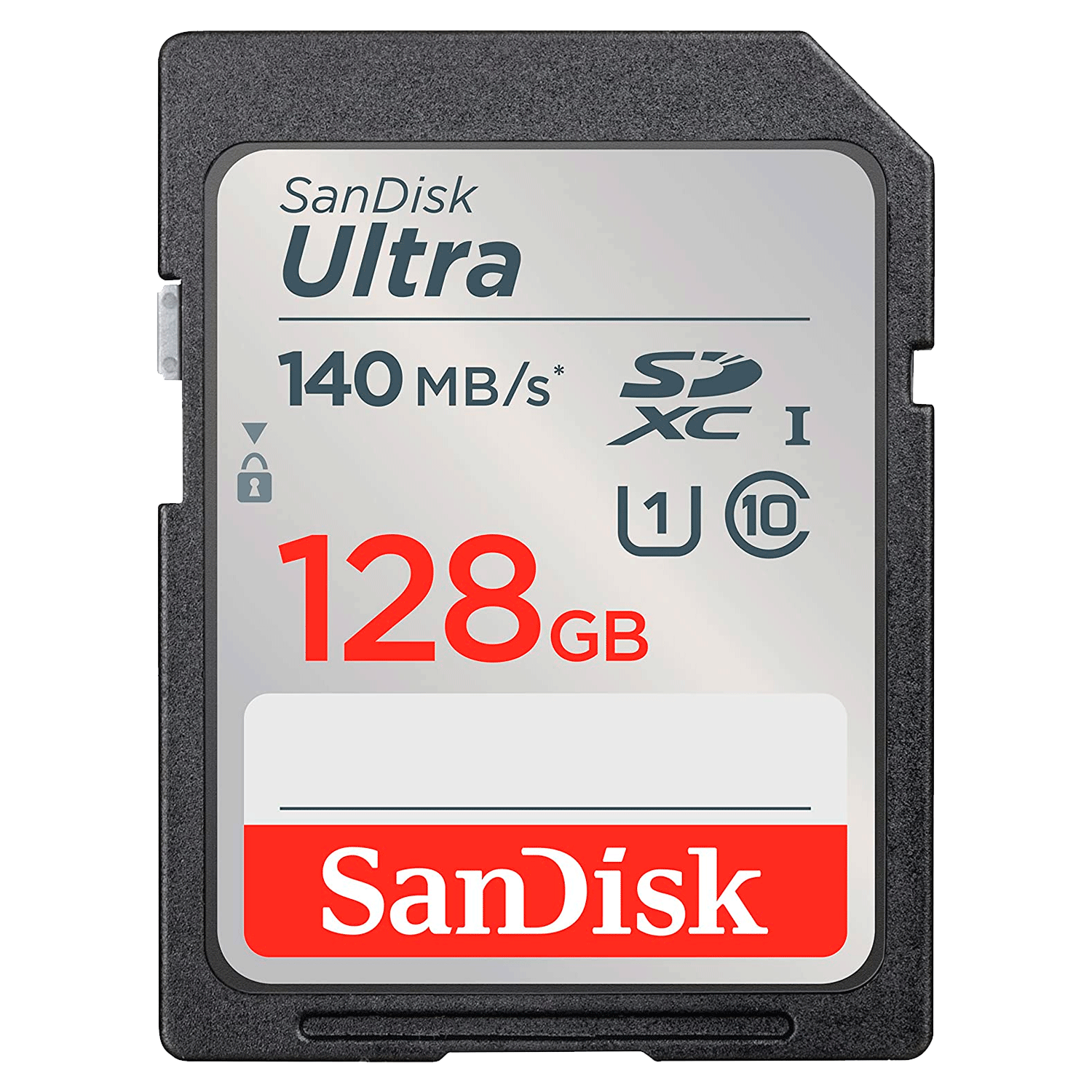 Cartão de Memória SD Sandisk 128GB / C10 / 140MBS - (SDSDUNB-128G-GN6IN)