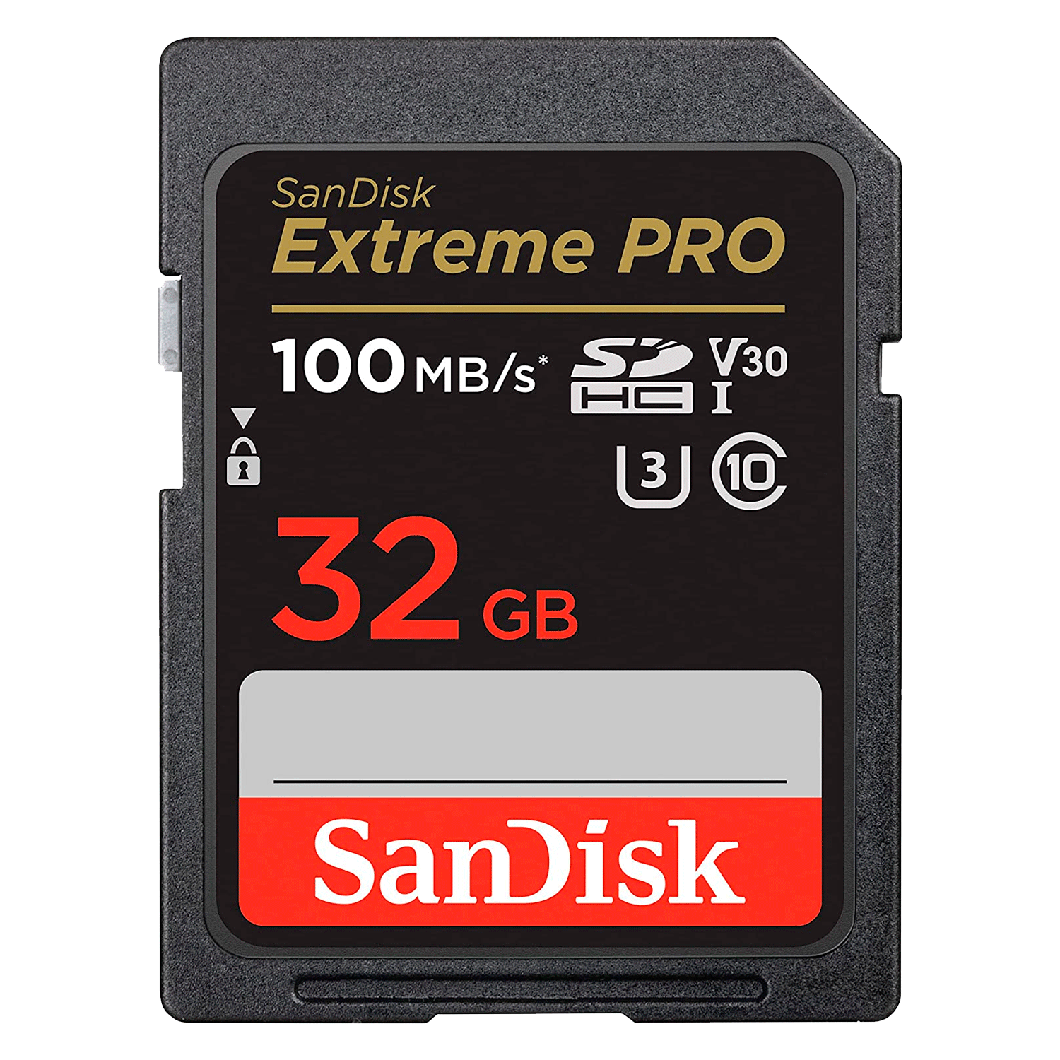 Cartão de Memória SD Sandisk Extreme Pro 32GB / C10 / 100MBS - (SDSDXXO-032G-GN4IN)