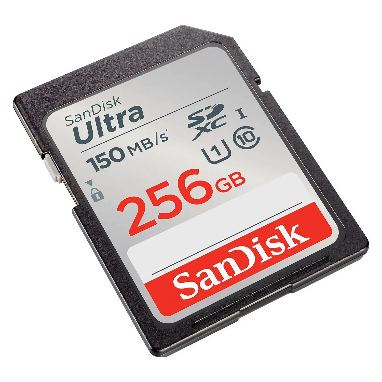Cartão de Memória SD Sandisk Ultra 256GB 150MBS C10 - SDSDUNC-256G-GN6IN