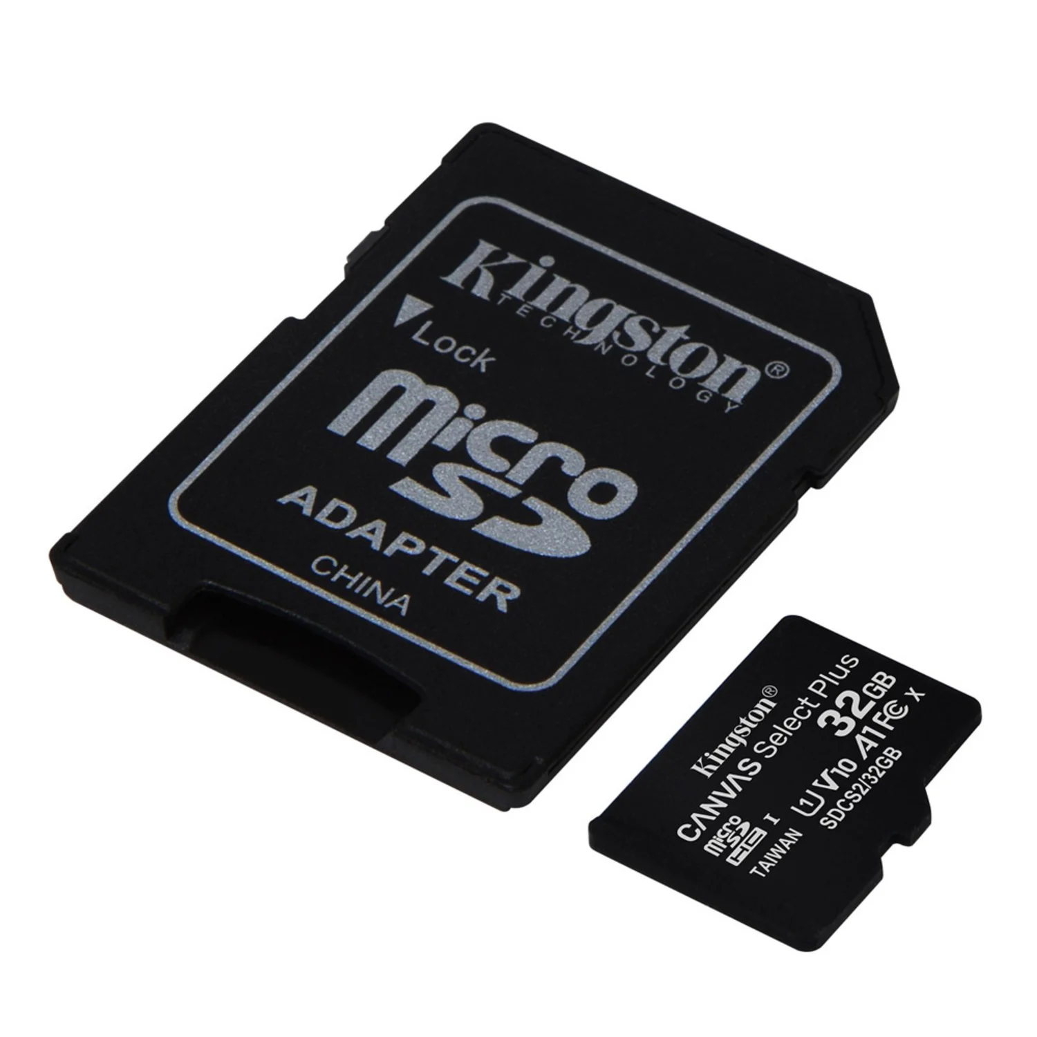Cartão de memória micro SD Kingston C10 32GB / 100MBS - (SDCS2/32GB)