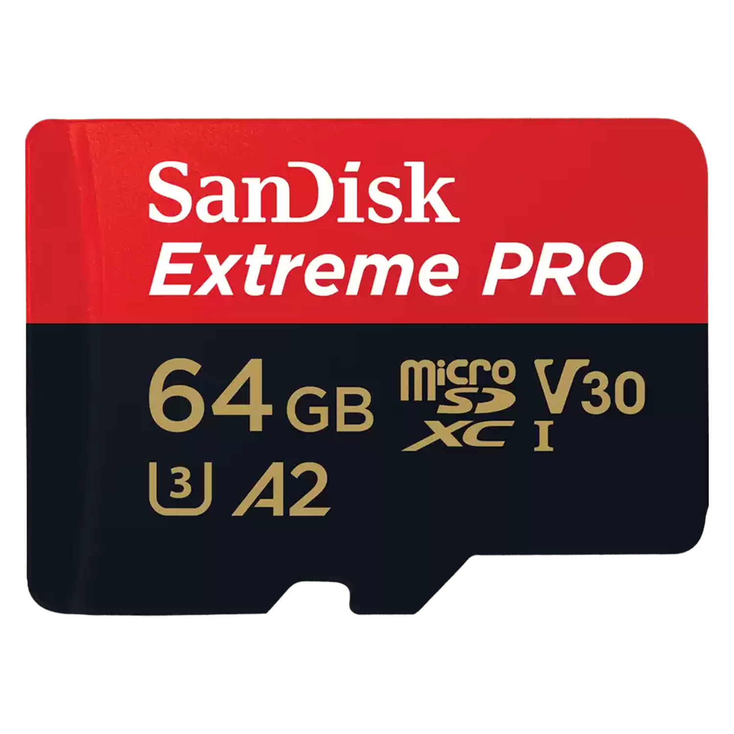 Cartão de Memória Micro SD Sandisk Extreme U3 64G / 200MBS - (SDSQXCU-064G-GN6MA)
