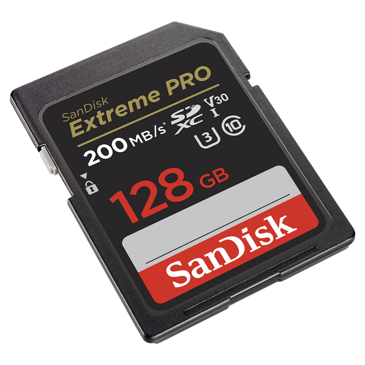 Cartão de Memória Sandisk Extreme Pro 128GB / U3 / 200MBs - SDSDXXD-128G-GN4IN