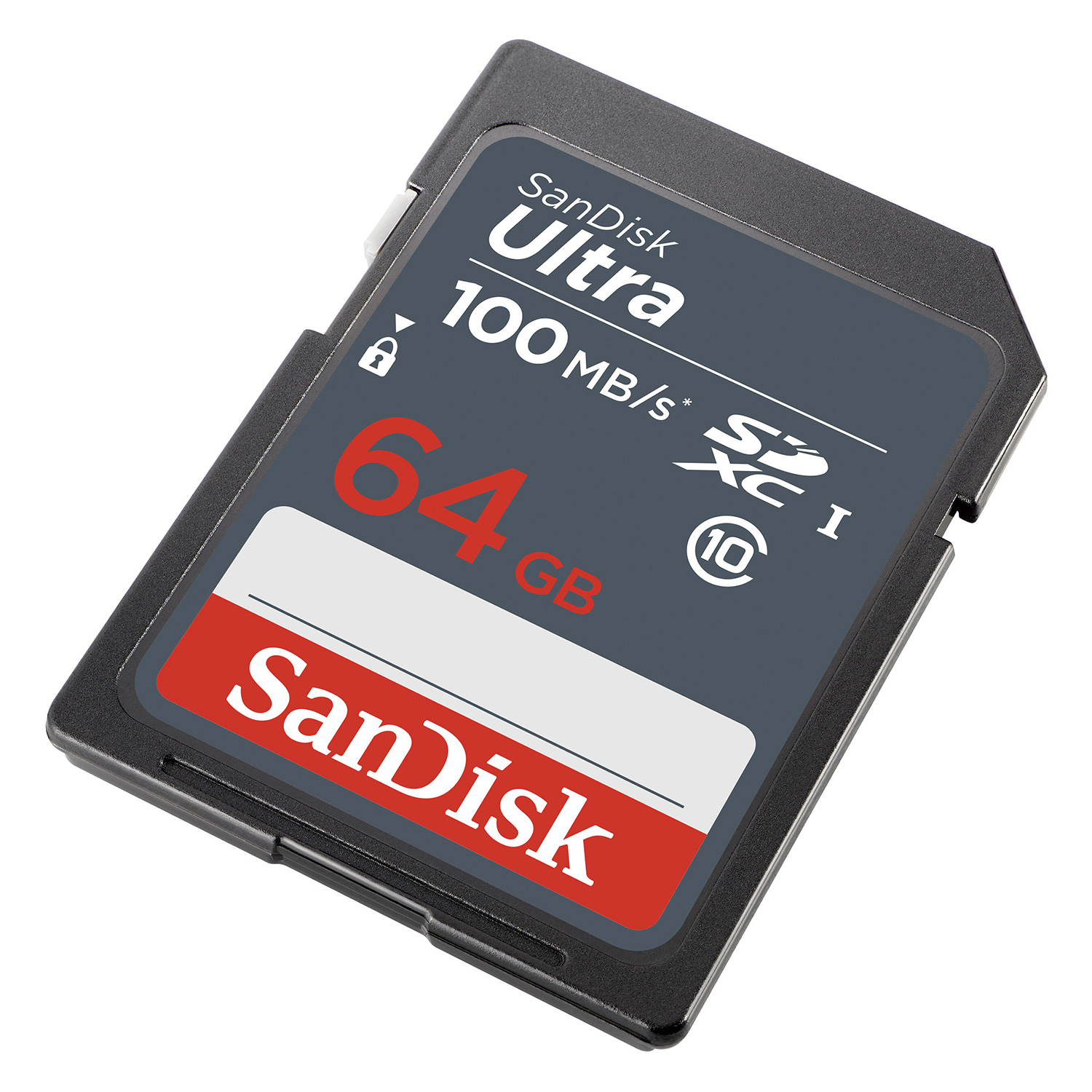 Cartão de Memória Sandisk SDXC Ultra SD / C10 / 64GB / 100MBS - (SDSDUNR-064G-GN3IN)