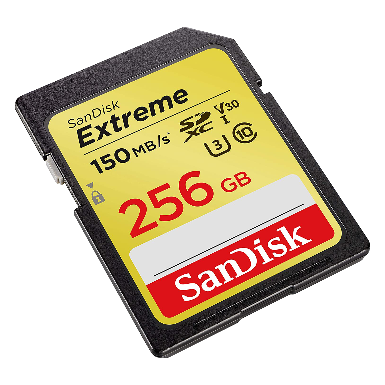 Cartão de Memória SD Sandisk Extreme C10 256GB 150-70MBS - (SDSDXV5-256G-GNCIN)