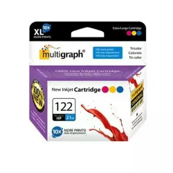 Cartucho Multigraph 122XL para impressoras HP - color (CH562HL)