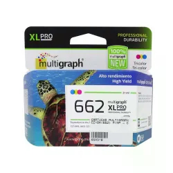 Cartucho Multigraph 662 CZ104 para impressoras HP - color
