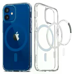 Case Spigen Crystal Hybrid Mag Safe para Iphone 12/12 Pro - Blue (ACS3026)