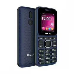 Celular Blu Z4 Music Z250 32MB / 32MB RAM / Dual SIM / Tela 1.8" / Câmera VGA - Dark Azul