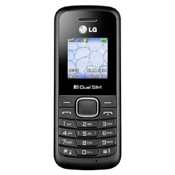Celular LG B220 32MB / 32MB RAM / Dual SIM / Tela 1.45" - Preto (Sem Garantia) (Caixa Danificada)
