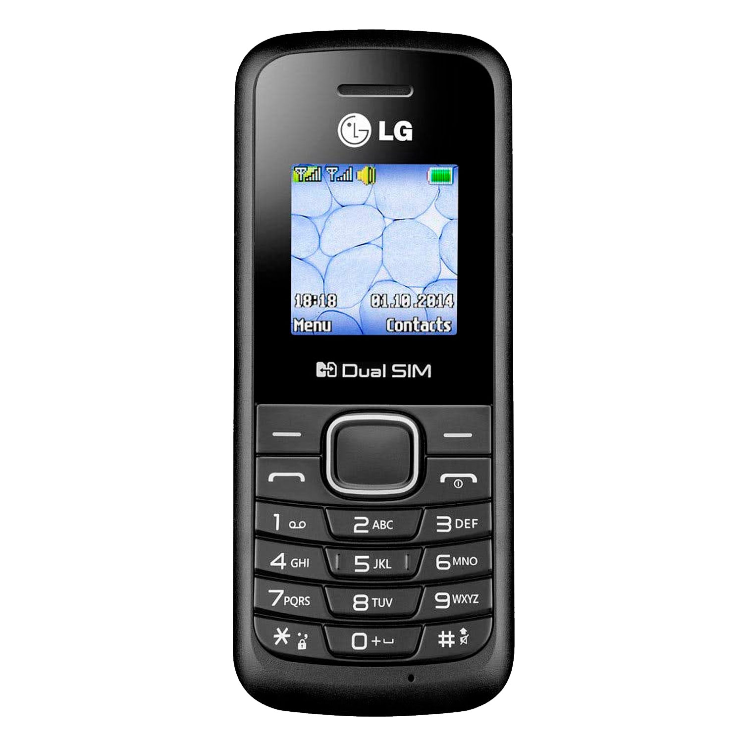 Celular LG B220A 32MB 32MB RAM Dual SIM Tela 1.45" - Preto (Réplica) (Sem Garantia) (Caixa Danificada)