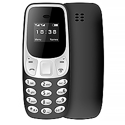 Celular Mini Super Small BM10  / Dual SIM - Preto / Branco (Replica Nokia)