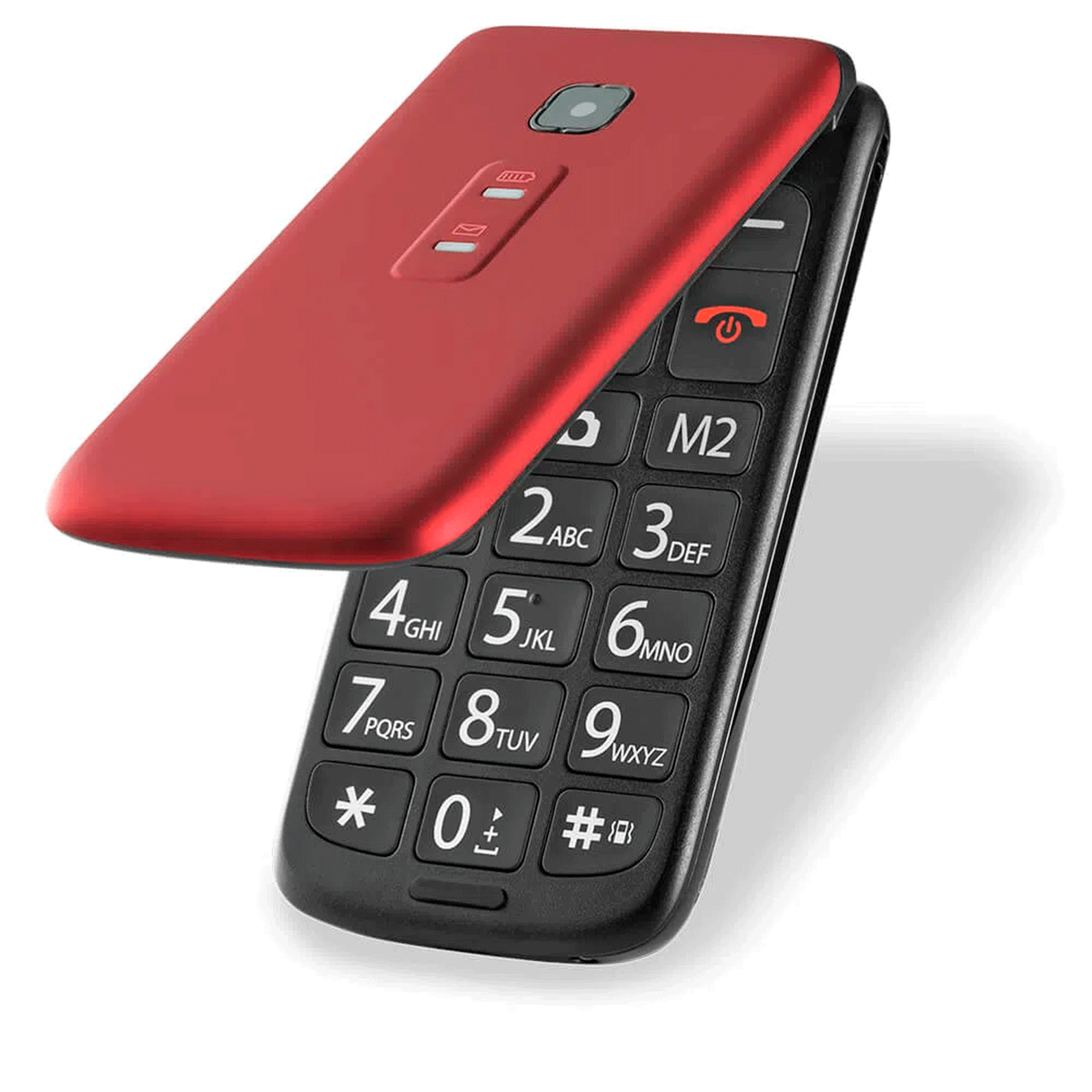 Celular Multilaser Flip Vita P9021 Dual SIM Tela 2.4" - Vermelho (Anatel)