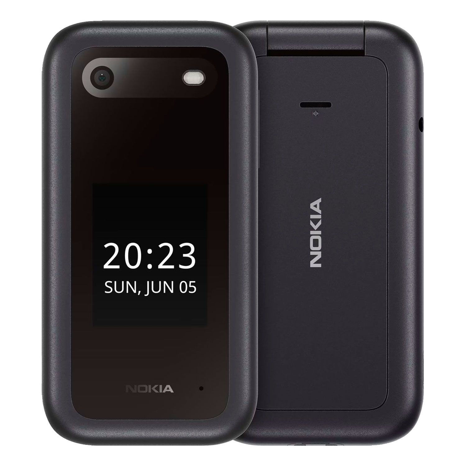 Celular Nokia 2660 4G TA-1474 Dual SIM Tela 2.8" - Preto