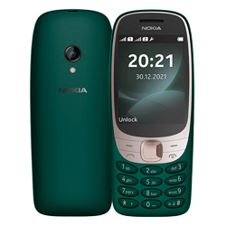 Celular Nokia 6310 16MB / 8MB Ram / Dual Sim / Tela 2.8" / Câmera VGA - Dark Green