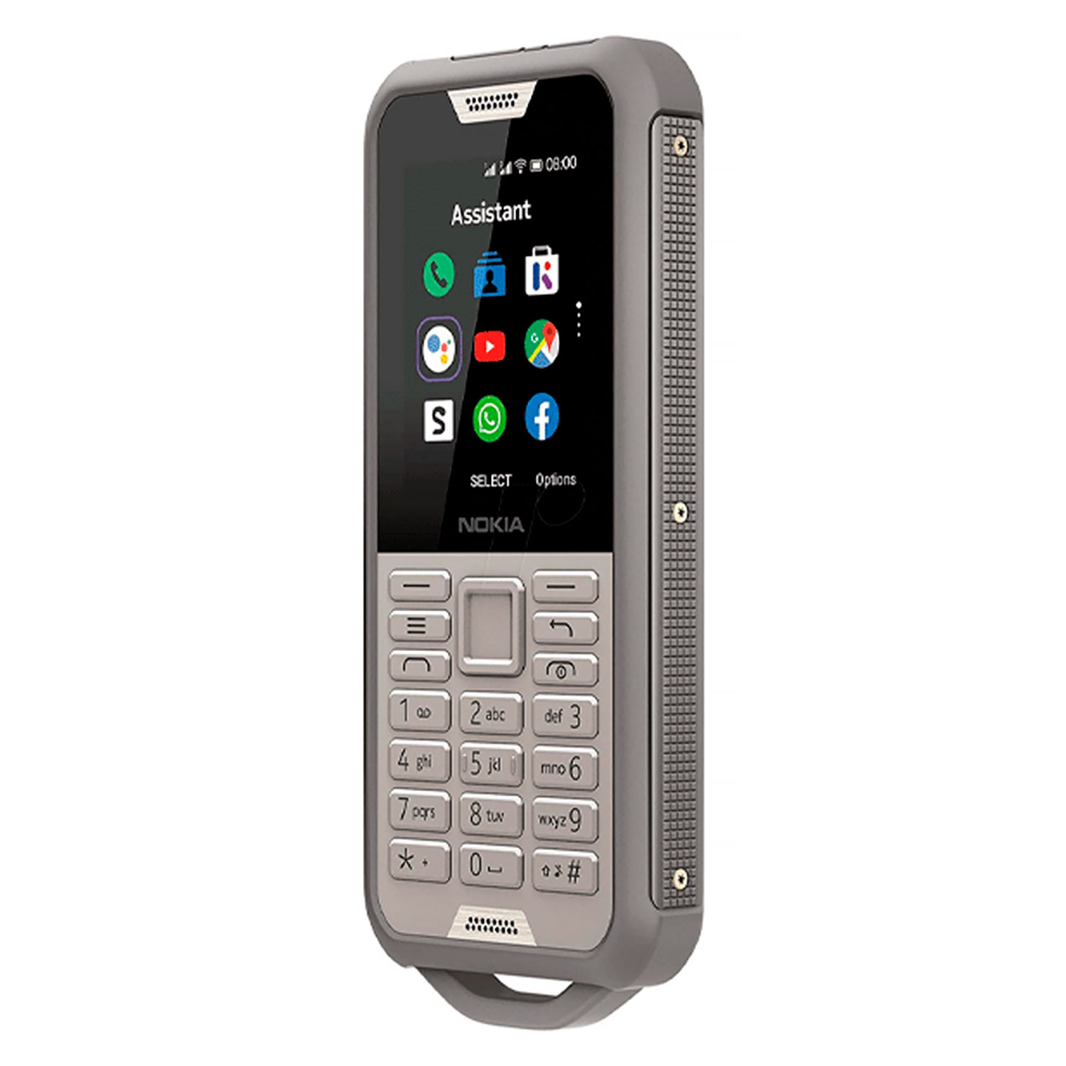 Celular Nokia 800 TA-1189 4GB 512MB RAM Dual SIM Tela 2.4" - Cinza

