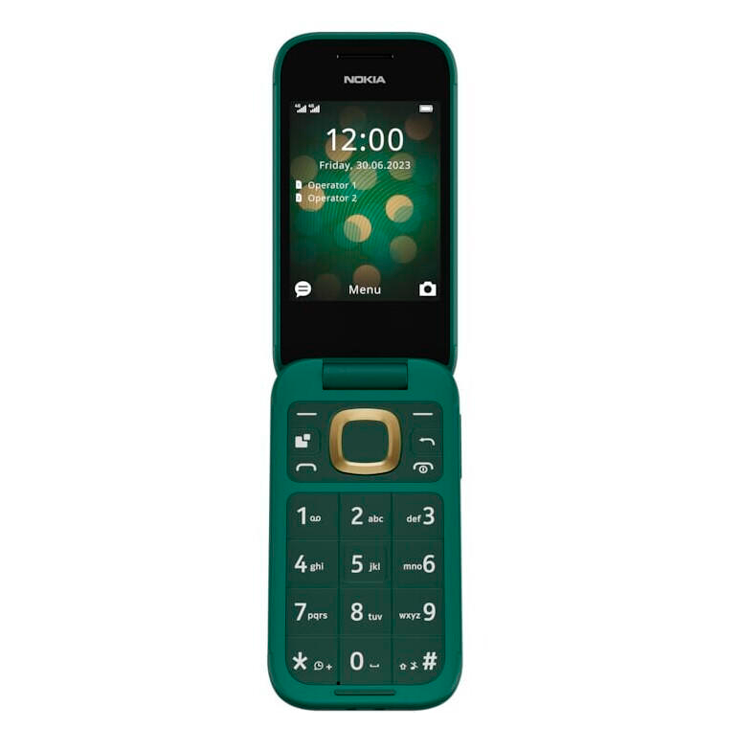 Celular Nokia Fip 2660 4G TA-1474 Dual SIM Tela 2.8" - Verde