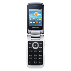 Celular Samsung GT-C3592 Flip Dual SIM Tela 2.4" - Preto