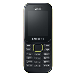 Celular Samsung Guru Music 2 B310E 16GB / Dual SIM / 900 GSM / 1800 MHz - Preto