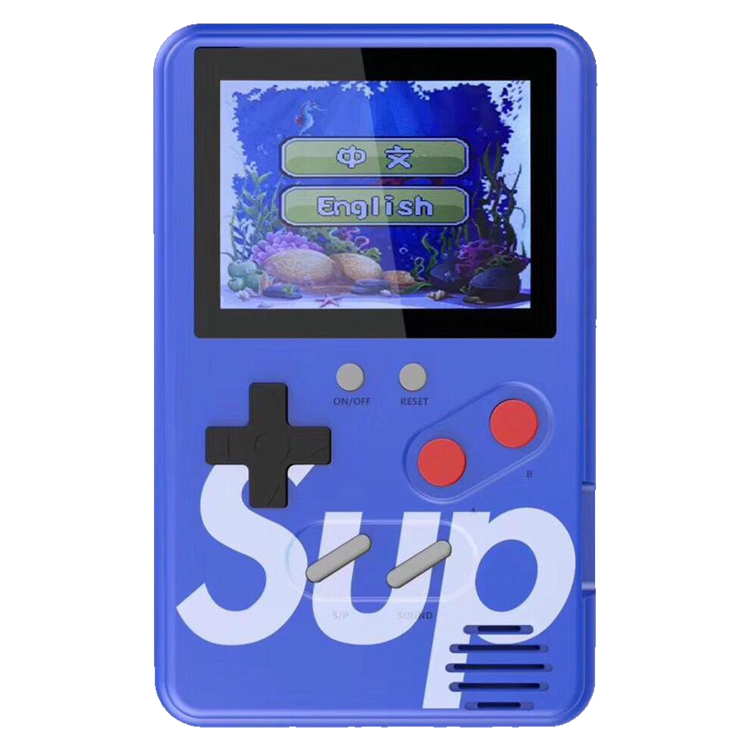 Console Game Boy Wanle Sup Slim 500 Jogos em 1 - Azul