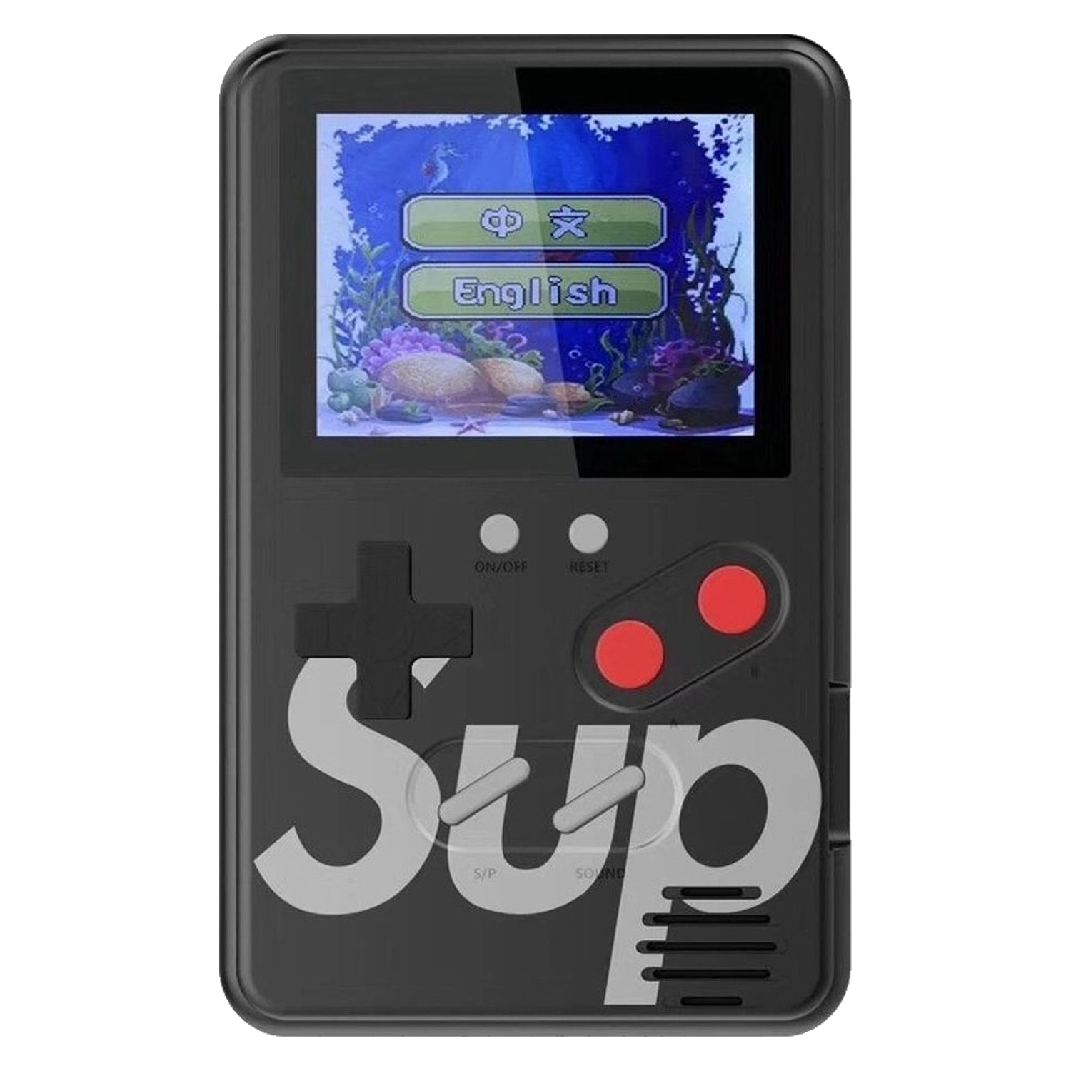Console Game Boy Wanle Sup Slim 500 Jogos em 1 - Preto