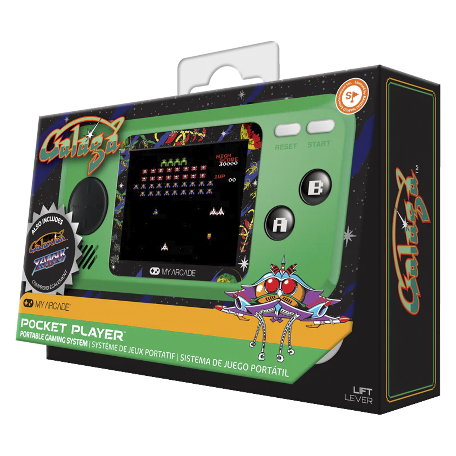 Console My Arcade Galaga Pocket Player (DGUNL-3244)