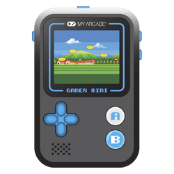Console My Arcade Gamer Mini Classic - Preto e Azul (DGUN-3926)