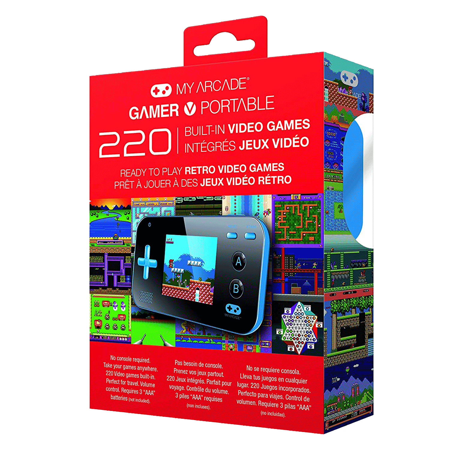 Console My Arcade Gamer V Portable DGUN-2888 - Azul