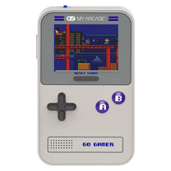 Console My Arcade Go Gamer Classic - Cinza e Roxo (DGUN-3910)