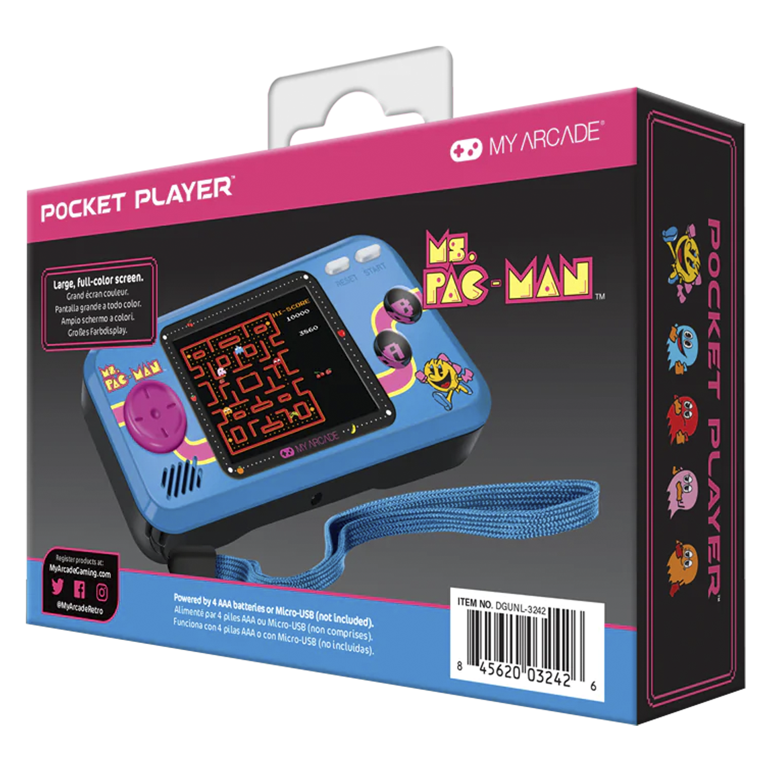 Console My Arcade MS Pacman Pocket Player (DGUNL-3242)