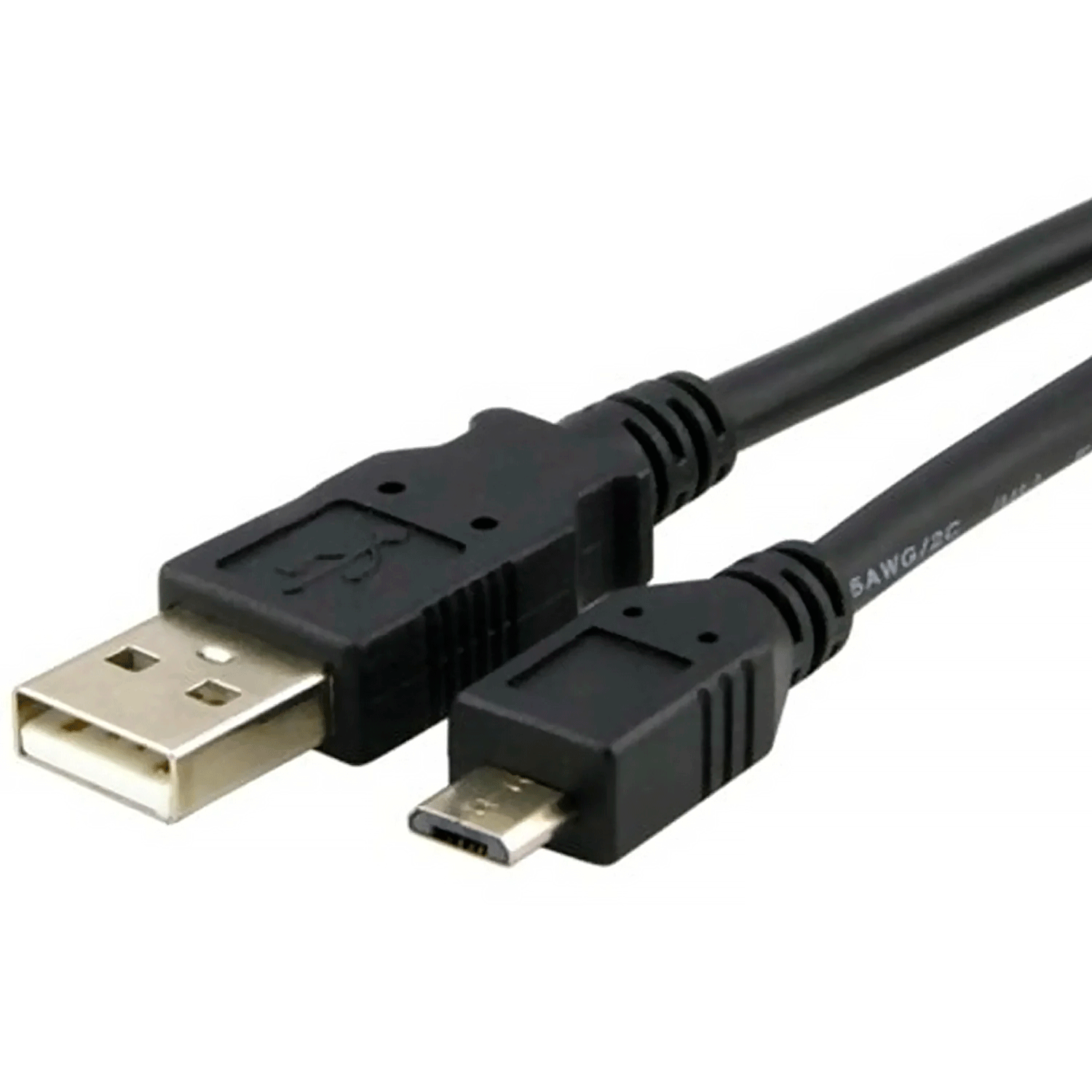 Cabo USB para Controle de PS4 / 1,8 metros - Preto