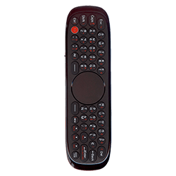 Controle CLICKPDU W2 para Smart TV / Projetor / TV Box / PC / HTPC - Black