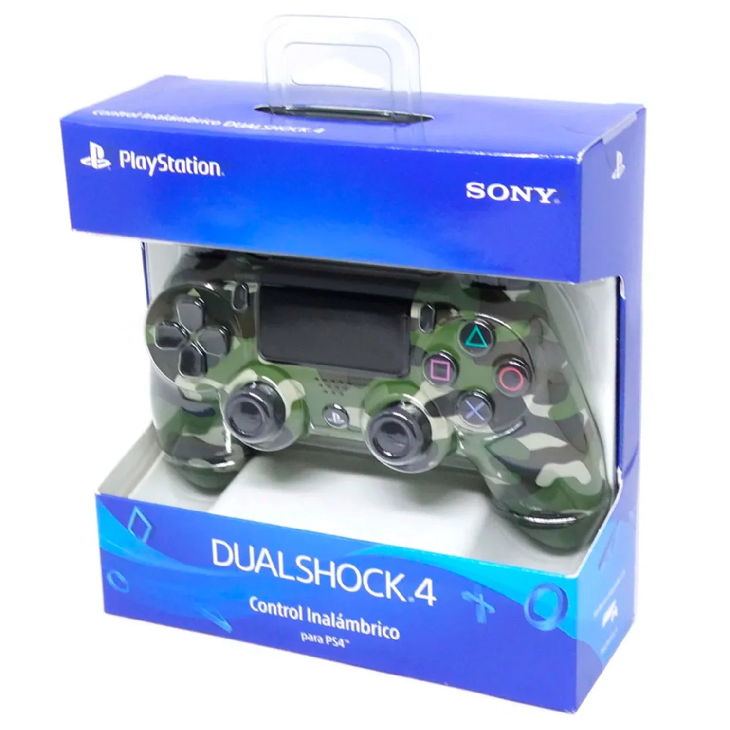Controle Dualshock 4 para PS4 - Verde camuflado (USA)