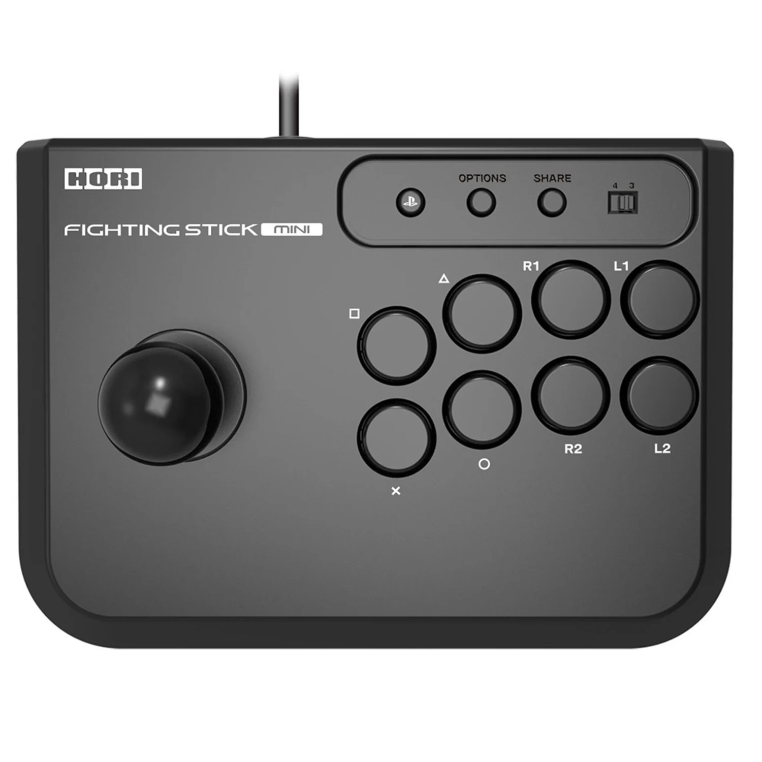 Controle Hori Fighting Stick Mini 4 para PS4 e PS3 - (043U)