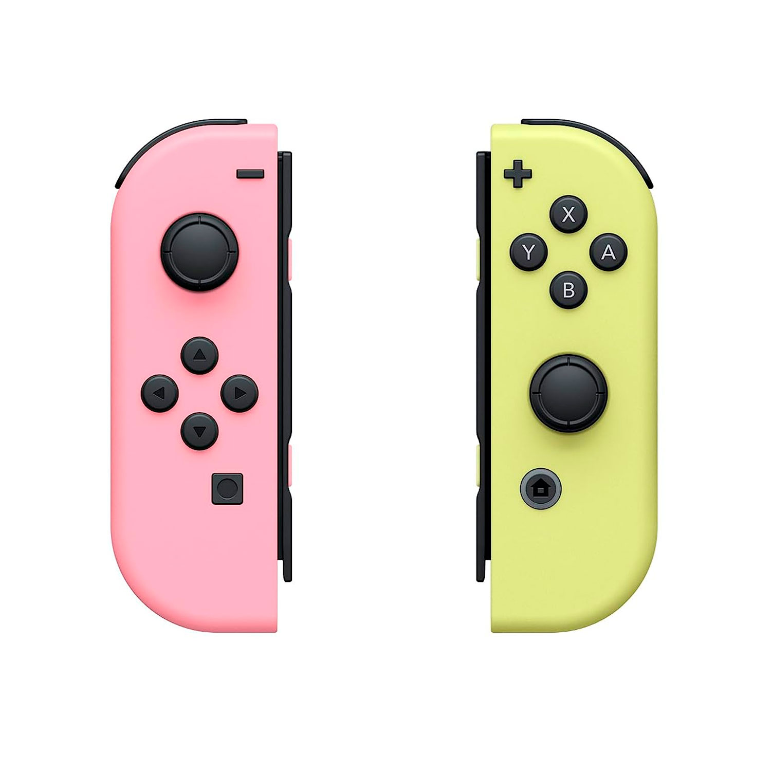 Controle Joy-Con para Nintendo Switch L e R - Rosa e Amarelo