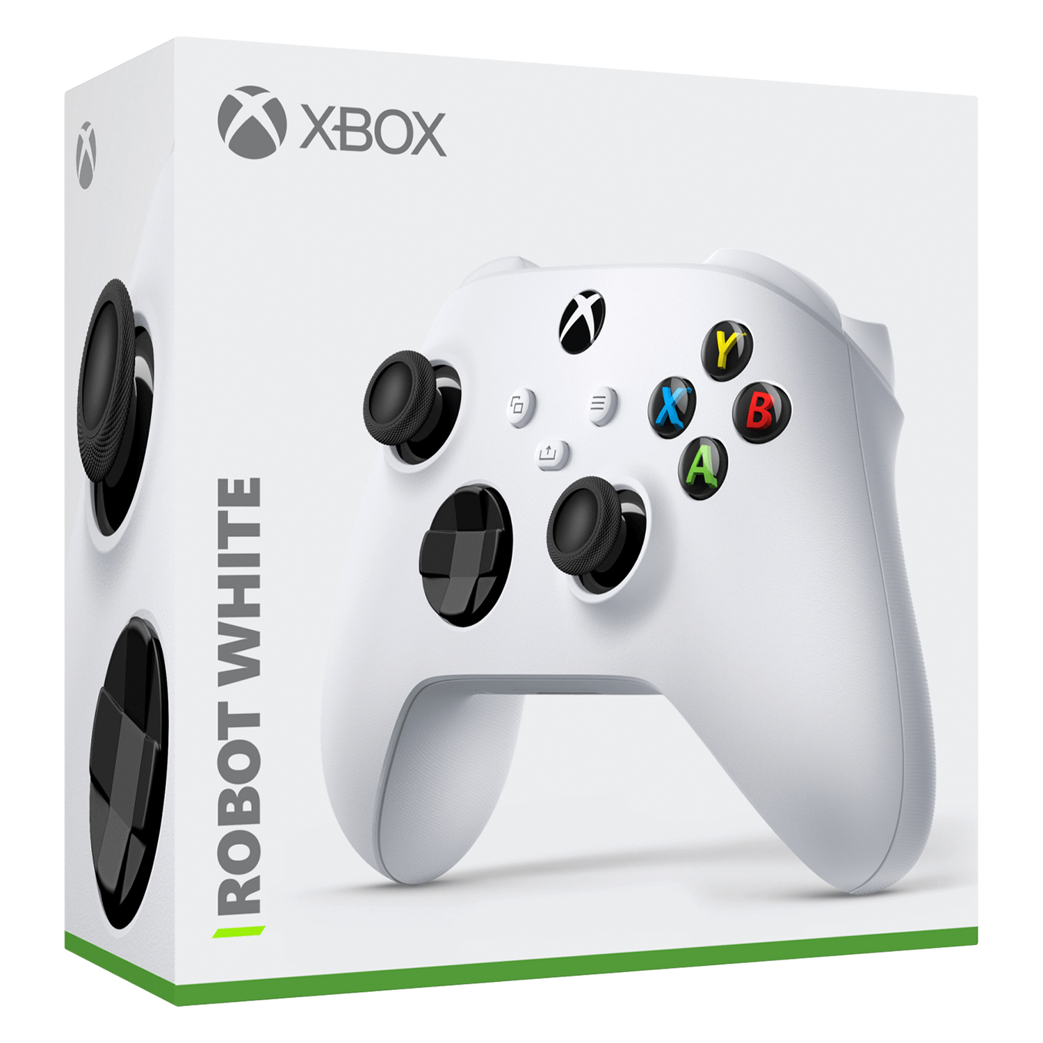 Controle Microsoft para Xbox Series X/S Robot - Branco (QAS-02/07/09/01/10/13)