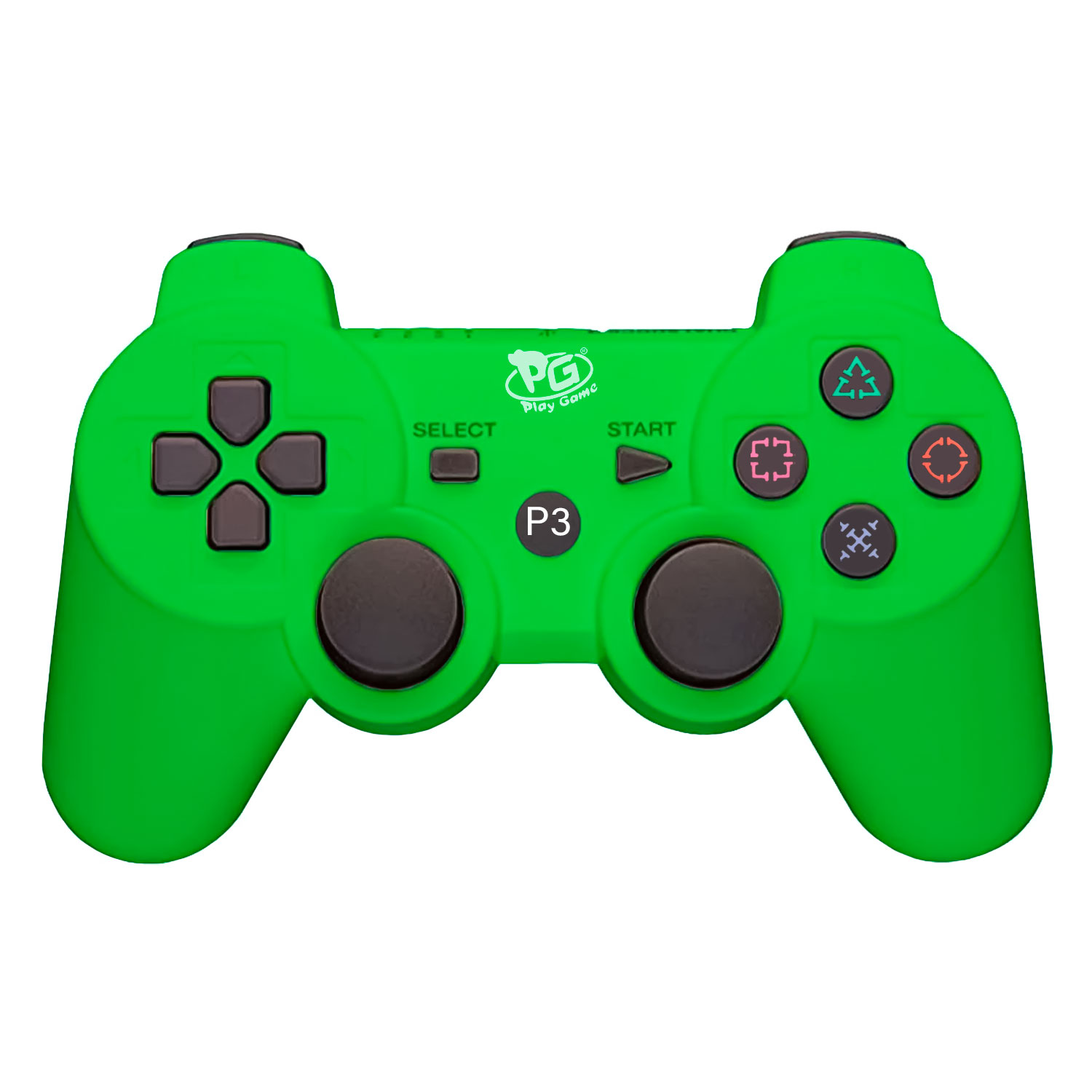 Controle Play Game Dualshock 3 Sem Fio para PS3 - Verde