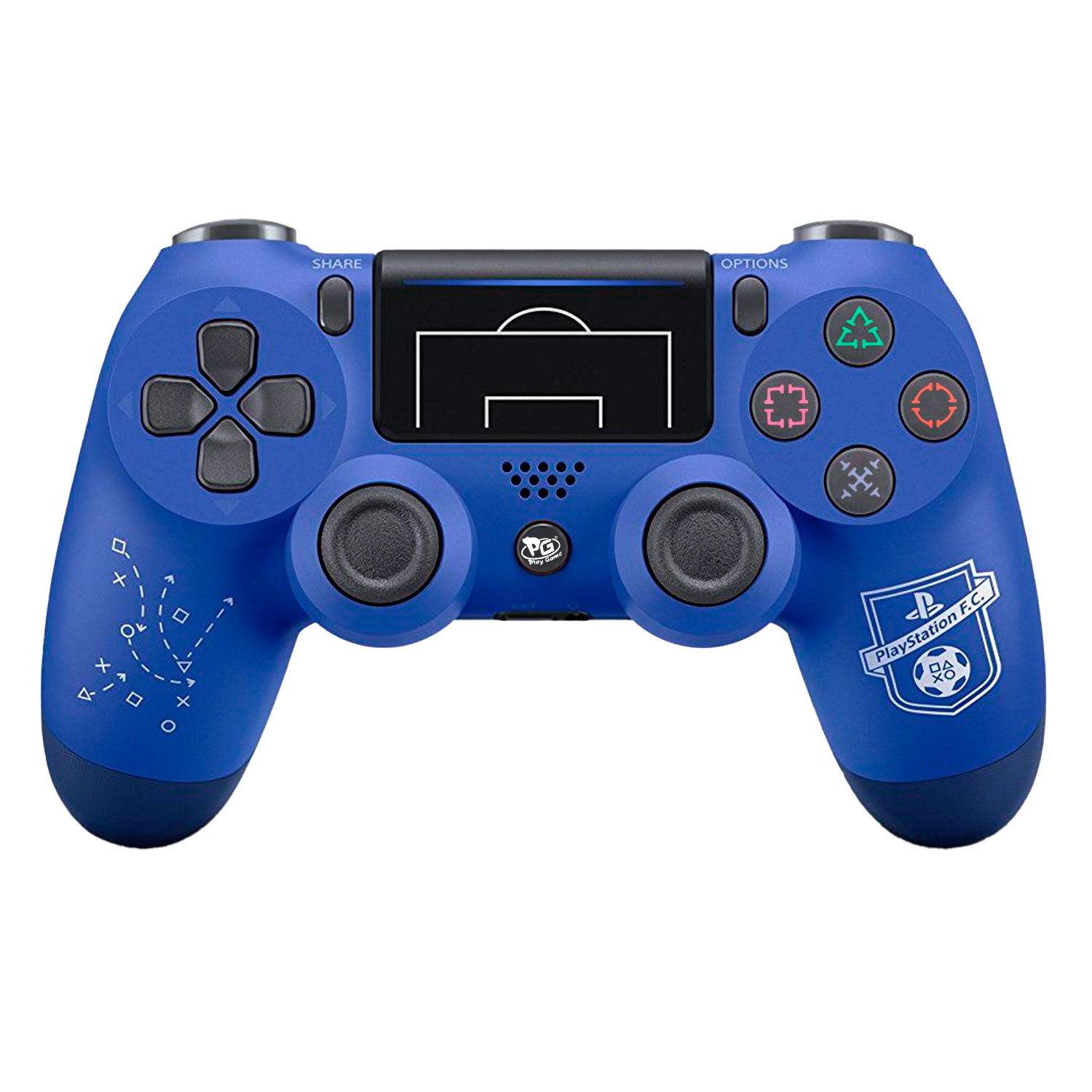 Controle Play Game Dualshock 4 Football Sem Fio para PS4 - Azul