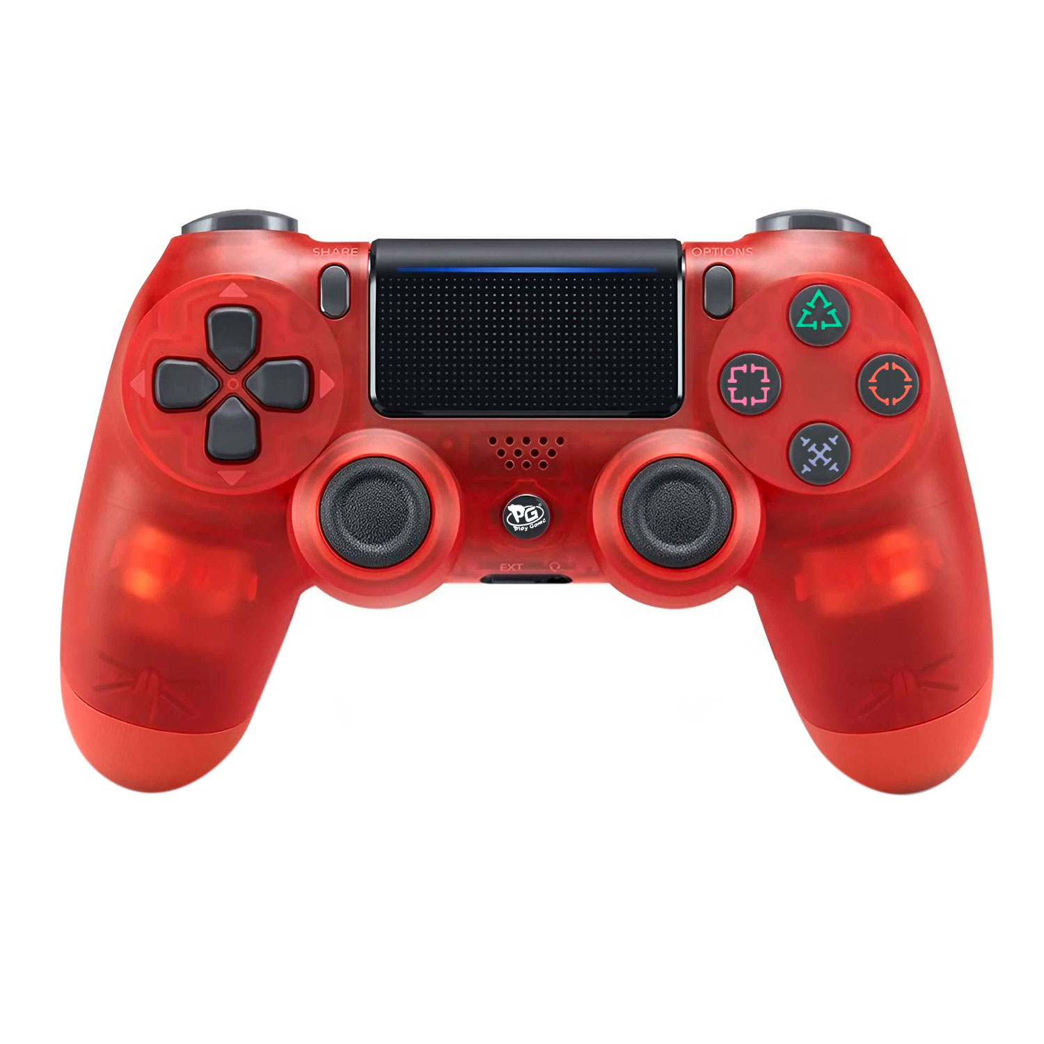 Controle Play Game Dualshock 4 Sem Fio para PS4 - Vermelho