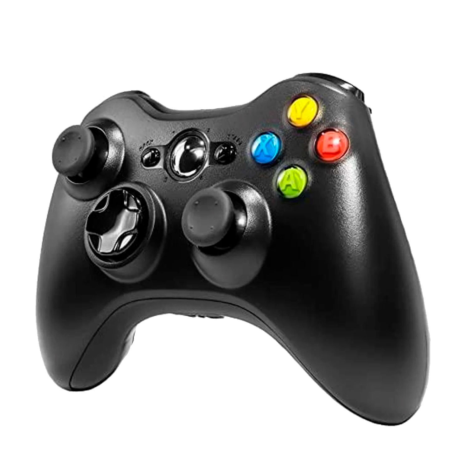Controle Play Game Xbox 360 Sem Fio com Adaptador para PC - Preto