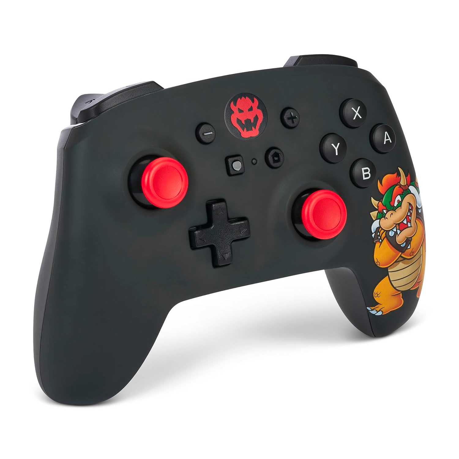Controle Power A Enhanced Wired King Bowser para Nintendo Switch - (PWA-A-08251)
