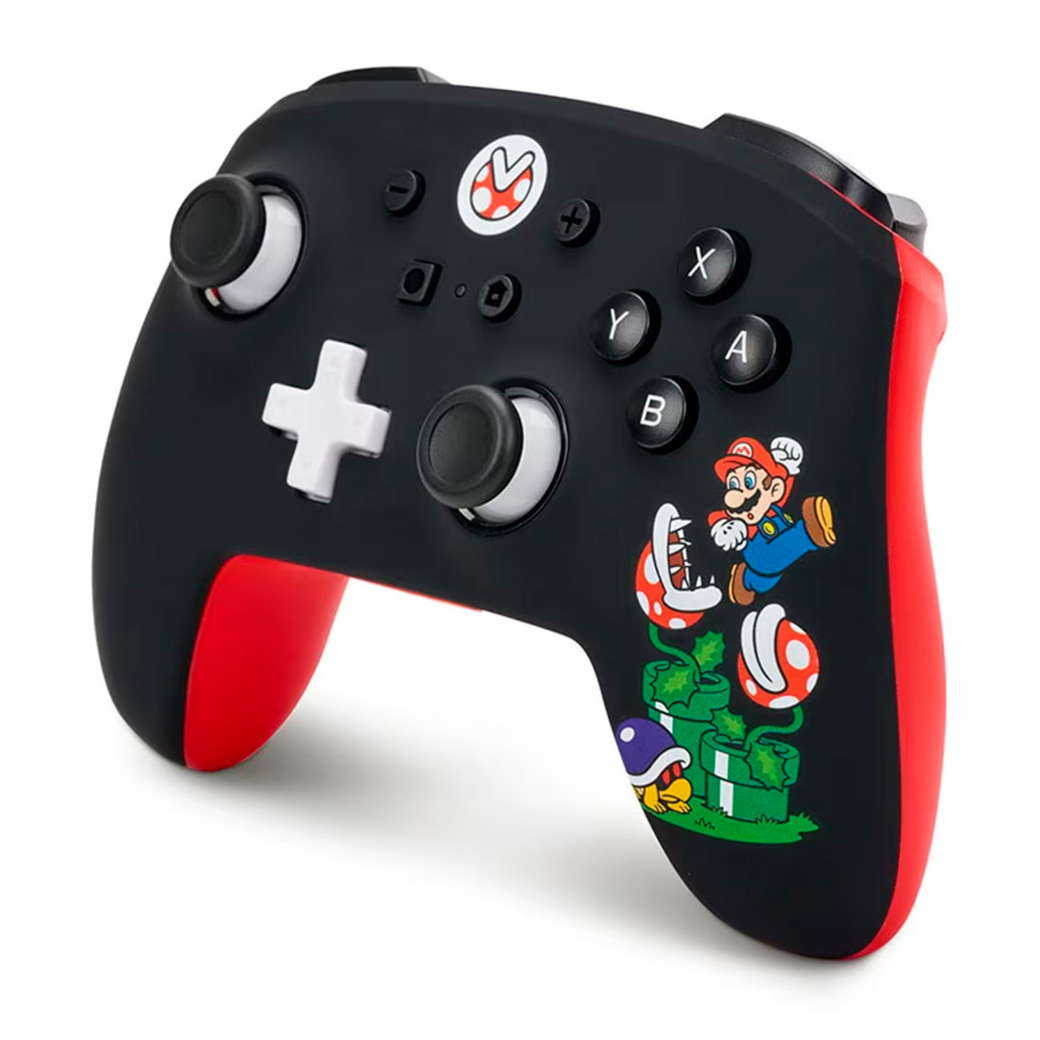 Controle Power A Enhanced Wired Mario Mayhem para Nintendo Switch - (PWA-A-02776)