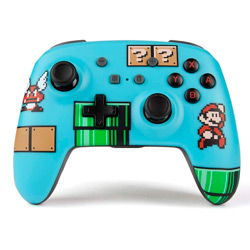 Controle PowerA Enhanced Wired Super Mario Bros 3 Sem Fio para Nintendo Switch - PWA-A-02158
