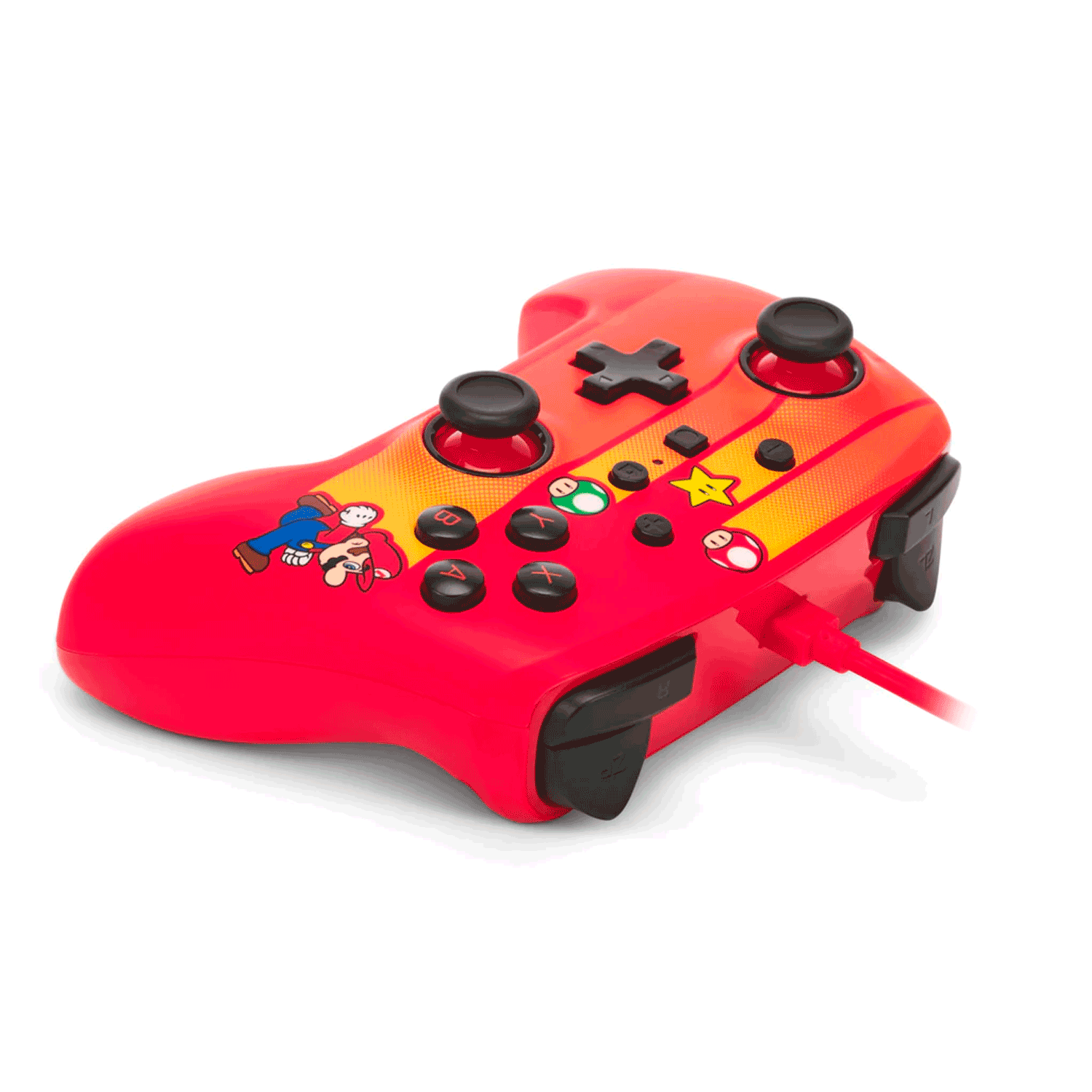 Controle PowerA Wired para Nintendo Switch Mario Speedster - Vermelho (PWA-A-02855)